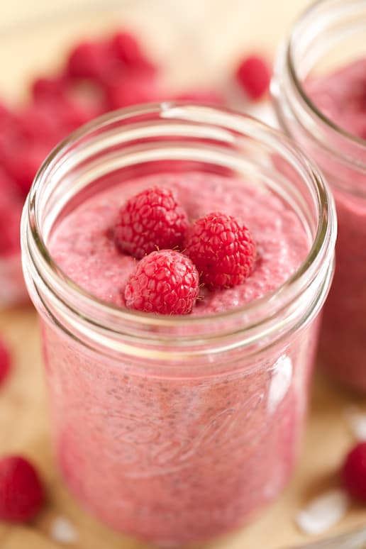 Dreamy Raspberry Sherbet Chia Pudding: A Nostalgic Healthy Treat